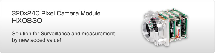 320x240 Pixel Camera Module HX0830