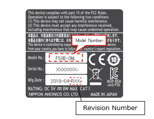 Rating label