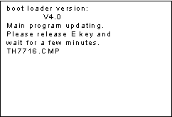 Update screen
